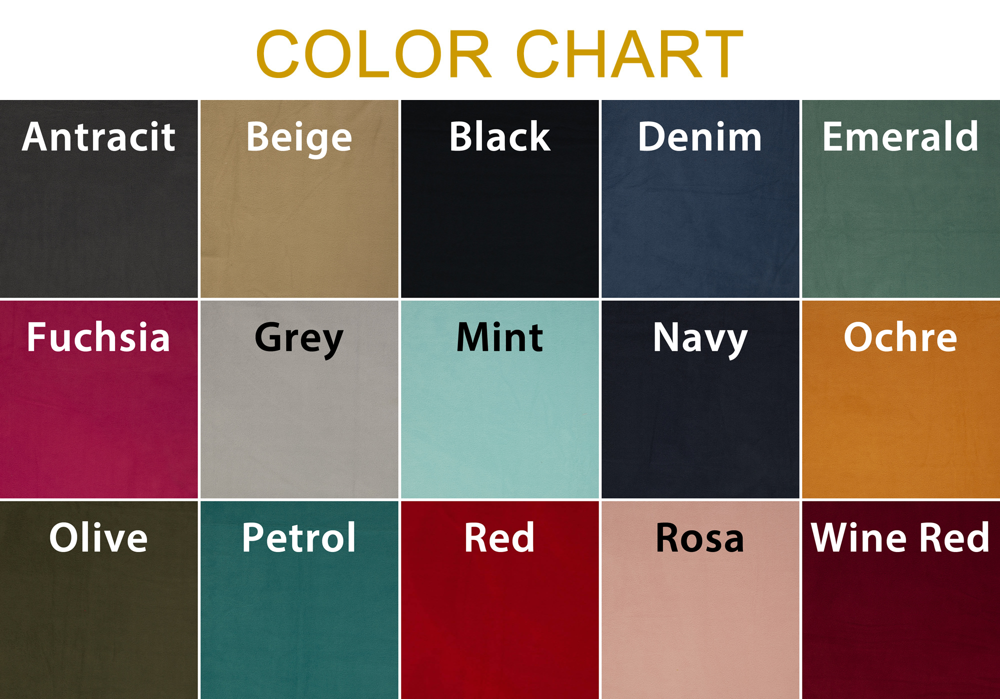 Hanka Micro Color Chart